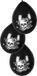 Boland - 6 ballons en latex Day of the dead - Multicolore - Ballon à nouer