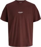 Jack & Jones T-shirt met logo print - Bitter Chocolate