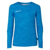 uhlsport Unisex Prediction keeper Junior shirt, fluo blauw, 164 EU