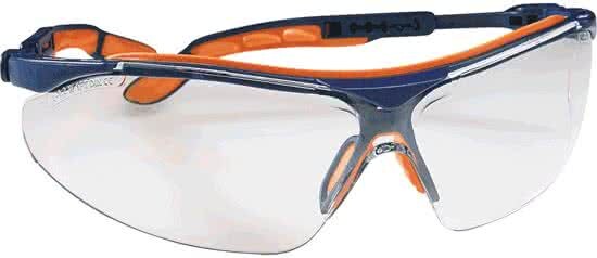 Uvex | ESVSHOP.nl I-Vo 9160-065 veiligheidsbril blauw-oranje