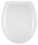 Unyqoos® Toiletbril verstelbaar, O-vorm, polymère ultra-résistant, ajustement universel (60–174 mm), 2,3 kg, conception ergonomique et facile à nettoyer