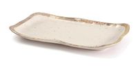 Earth rechthoekig melamine dienblad, 29 x 17,5 x 3 cm