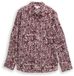 Tom Tailor - Overhemdblouse met patroon - Maat 34 - dark red abstract dot design