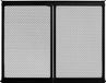 VEVOR RV Vliegenhor Deurbescherming 622,3x508mm Deurhor Aluminiumlegering Zwart