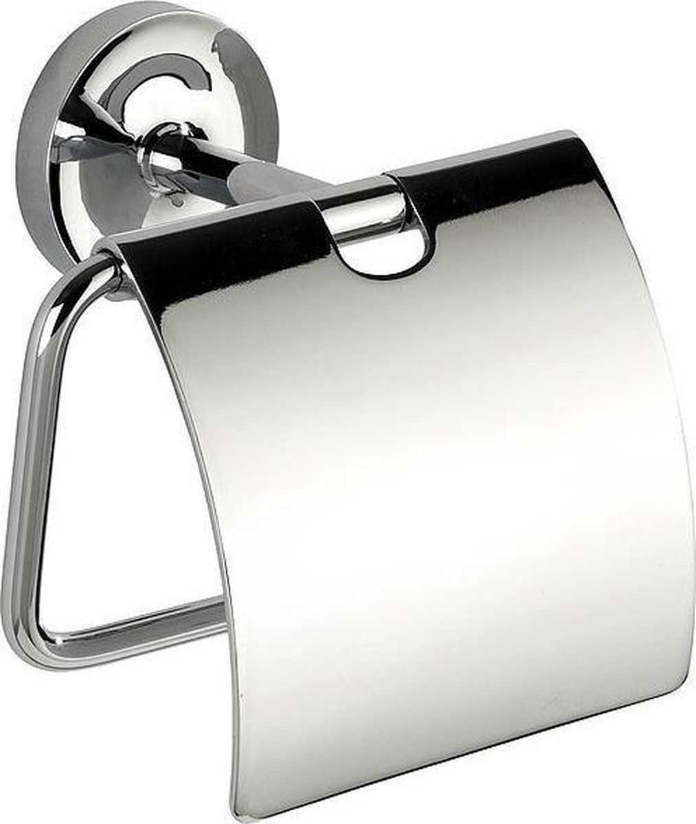 WENKO Arcole Power-loc Toiletrolhouder - Zilver