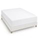 Degrees home Collection Hoeslaken, 150 x 190 x 33 cm, microvezel, polyester, geborsteld, wit
