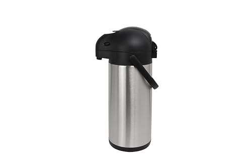 METRO Professional Pompkan, Roestvrij staal 18/8, 20 x 15,5 x 40 cm, 3 L, zilver