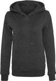Build Your Brand Heavy Dames Hoodie Charcoal (Heather) maat 4XL