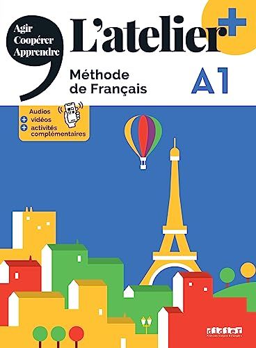 L'atelier + A1 - Livre + didierfle.app: Méthode de français