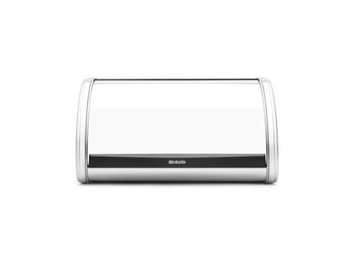 Brabantia Broodtrommel met Schuifdeksel, Brilliant Steel, Medium