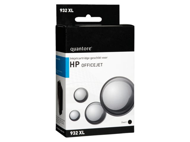 Quantore inkcartridge hewlett packard cn 053 ae 932 xl zwart hc