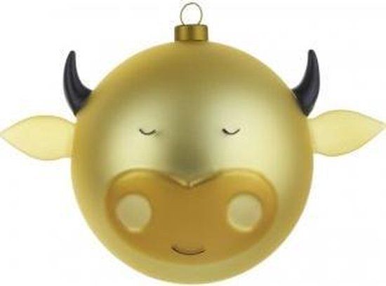 Alessi Kerstbal Beu Glas Multi color 9 cm