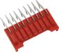 Moser Opzetkam Nr.1 - Tondeuse - 3 mm Rood
