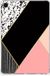 B2Ctelecom Samsung Galaxy Tab A9 Plus Back Cover Zwart Roze Vormen