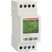 VEMER VE513800 SIMPLY-W digitale timer, timer met weekprogrammering, 2 DIN-modules, grijs
