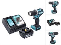 Makita DDF 487 RT1 accuboormachine 18 V 40 Nm borstelloos + 1x oplaadbare accu 5.0 Ah + lader
