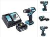 Makita DDF 487 RT1 accuboormachine 18 V 40 Nm borstelloos + 1x oplaadbare accu 5.0 Ah + lader