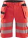 Blåkläder Short met stretch High Vis 1586-1811 - High Vis Rood - Maat 62