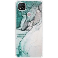 Redmi Bedrukt siliconen hoesje compatibel met Redmi 9C Zoom sur Pierre Vert