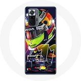 Maniacase Etui voor Xiaomi Redmi Note 10 Pro Formule 1 Sergio Pérez F1 Coureur
