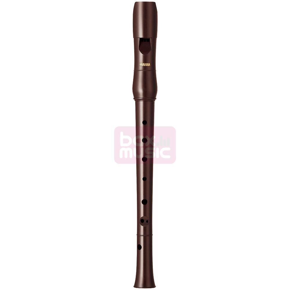 Yamaha YRN-21 sopranino blokfluit Duits donkerbruin