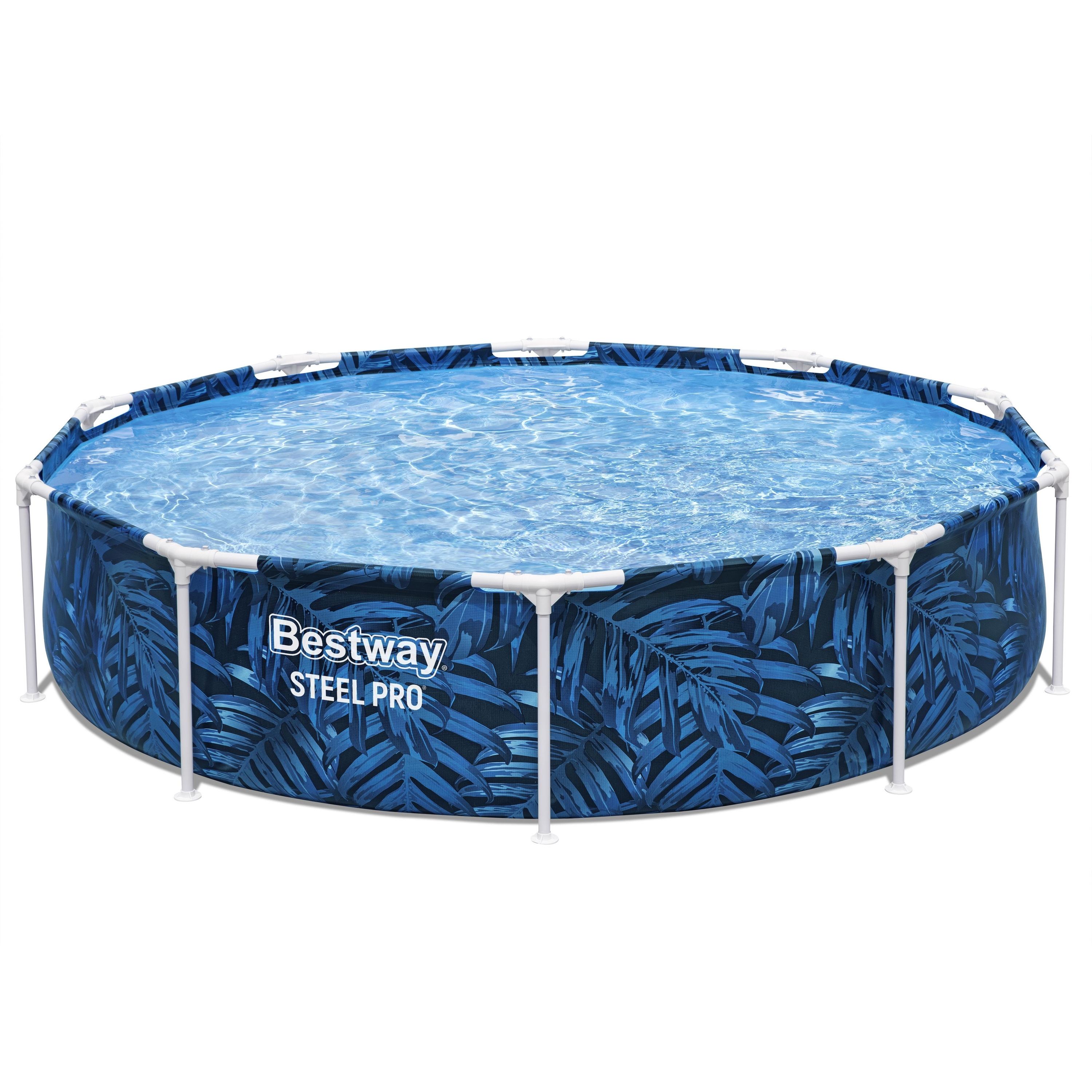 Bestway Steel Pro Round Jungle Pool - 305cm