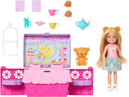 Barbie Familie en Vrienden Club Chelsea - Pop-up Theefeestje