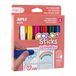 APLI Kids 19363 Color Sticks Window - Vaste gouache stick voor glas - 6 kleuren