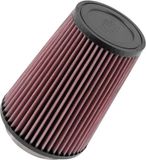K&N Universeel Luchtfilter Konisch 84mm aansluiting, 121mm onder, 89mm top, 165mm hoogte (RU-2710)