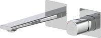 Laveo TORES Inbouw wastafelmengkraan, zilverkleurig chroom, Laveo, model BVT_022P