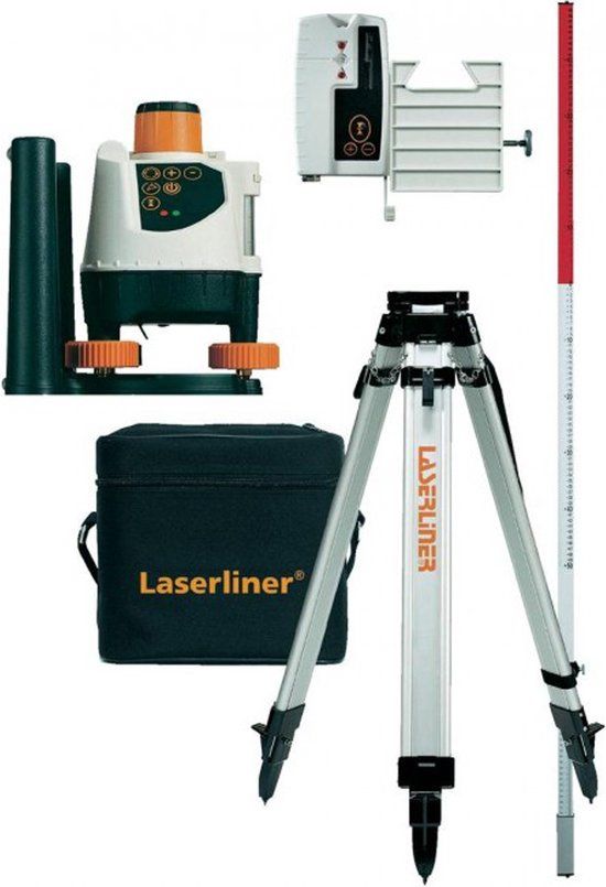 Laserliner BeamControl-Master 120 Set Rotatielaser - 120m - Incl. statief en ontvanger