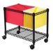 Safco Wire Mobile Metaal, Staal Zwart