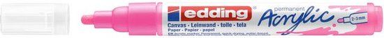 edding Acrylmarker e-5100 m neon roze | 10 stuks