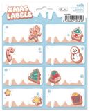 Grupo Erik - Ginger Christmas Christmas SelfAdhesive Labels Zelfklevende etiketten - Multicolours