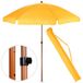 StarTech Bol Tuin- en strandparasol - 200 cm - Montage vereist - Geel