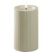 Konstsmide 1661-970 LED Bougie Beige Blanc Chaud (L x H) 7,4 cm x 12,5 cm Minuterie