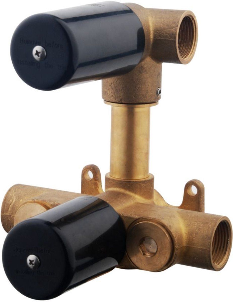 Wiesbaden Inbouwdeel 2-Wegs Douchethermostaat