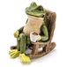 Miniatuur Kikker Tuinbeeld - 2" hoog - Mini Outdoor Accessoire Beeldje voor Fairy Garden