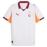 PUMA Galatasaray SK 25/26 uitshirt voor Heren, Wit/Oranje, Maat S