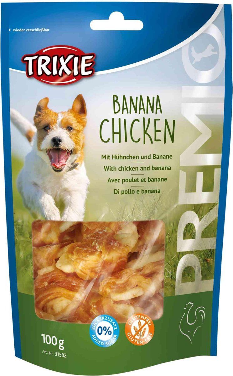 TRIXIE Premio Banana Chicken 100gr 8st
