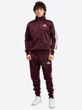 Lonsdale Trainingspak Pember Heren Oxblood/Ecru