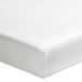 Essix - Royal Line - Effen hoeslaken in katoen perkal 80 x 200 cm Wit
