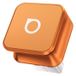 Ottocast Adaptateur sans fil CarPlay et Android Auto CP88-T Mini Cube - Orange