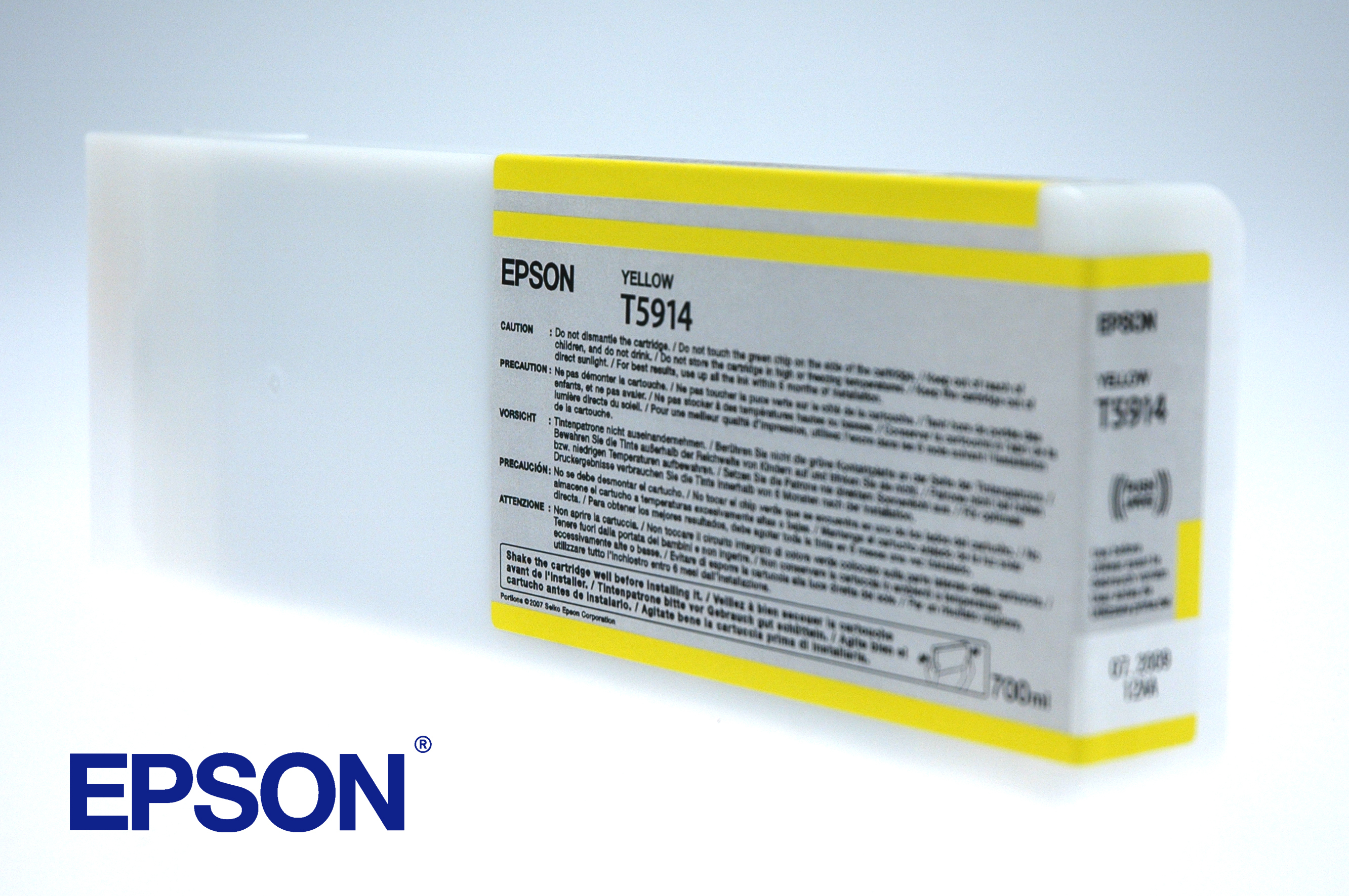 Epson inktpatroon Yellow T591400 single pack / geel