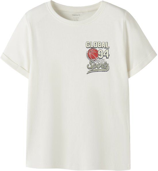 NAME IT Jongens T-shirt met korte mouw en ronde hals - Maat 116