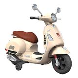 TURBO CHALLENGE Vespa Electric Slide Car Seat Faux Leather - 119133 - Cream