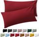 Blumtal Kussensloop Microvezel Kussenhoes 40 x 80 cm - Aurora Red - Set van 2