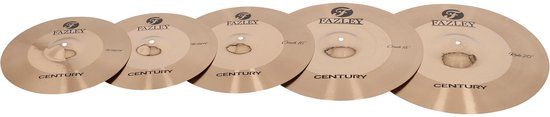 Fazley Bekkenset 14/16/18/20 inch - incl. bekkentas - Century Plus