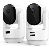 Arlo Essential 3 - Netwerkbewakingscamera - PTZ - binnen - kleur (Dag en nacht) - 3 MP - 2304 x 1296 - audio - draadloos - Wi-Fi (pak van 2)