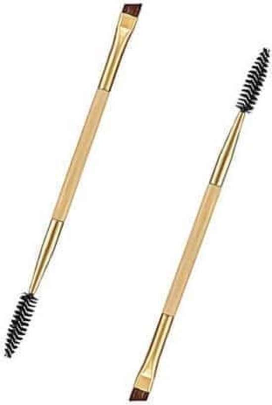 DRM Bamboo Eyebrow Brush & Comb